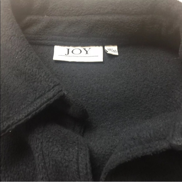 Joy Mens Shirt 38/40 Fleece LS Button Front SW1 - Picture 2 of 7